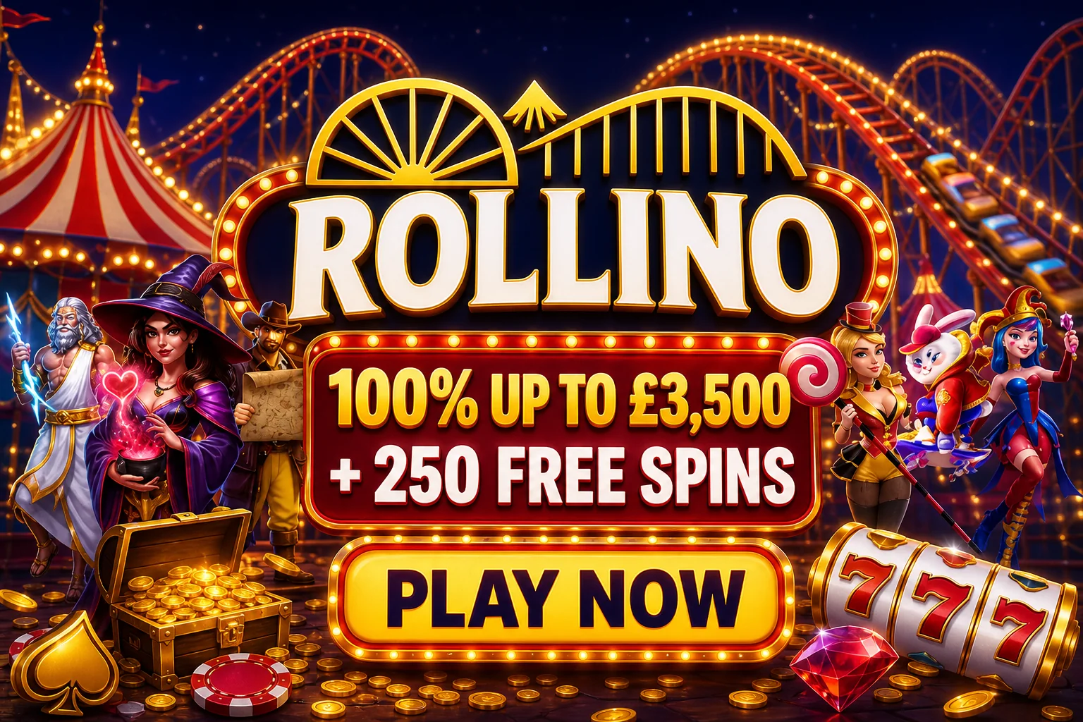 Rollino casino promotion
